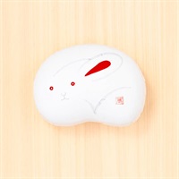 《能登応援》「まめや金澤萬久」有機大豆の炒り豆　能登塩キャラメル(豆箱入り) 絵柄：5種類【おまとめ便対象】(うさぎ)