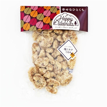 「佃の佃煮」Happy Walnuts〈塩ミルクくるみ〉【おまとめ便対象】