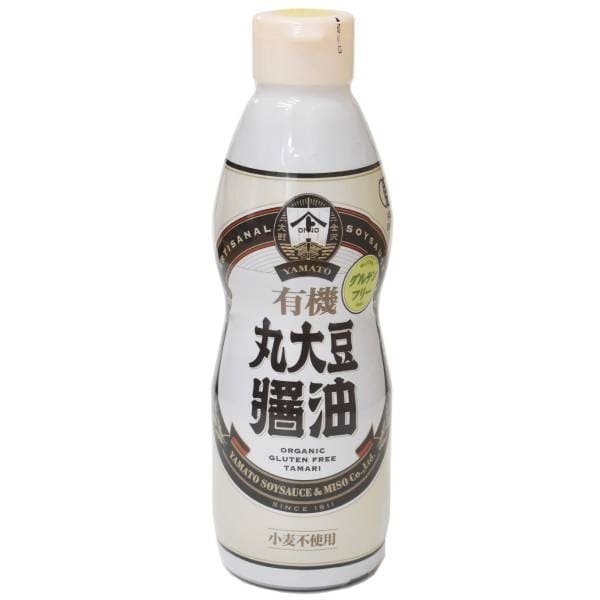 「金沢ヤマト醤油味噌」YAMATO　有機丸大豆醤油　グルテンフリー(450mL)　【おまとめ便対象】