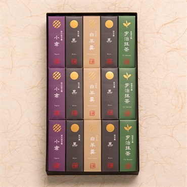 ｢森八｣ 小型羊羹〈粋～すい～〉１５本入【おまとめ便対象】