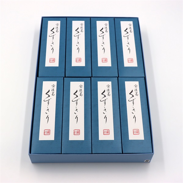 《能登応援》｢森八｣ 宝達葛くずきり ８本入【おまとめ便対象】