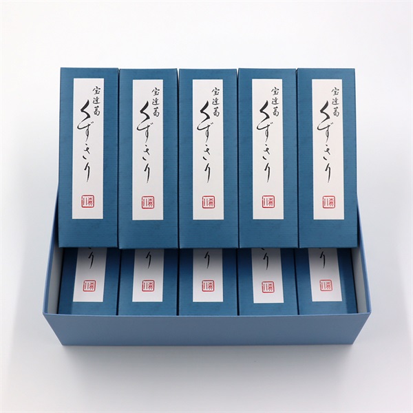 能登関連》｢森八｣ 宝達葛くずきり 10本入【おまとめ便対象】｜百万石  