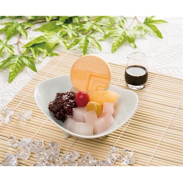 ｢森八｣葛あんみつ 4個入【おまとめ便対象】
