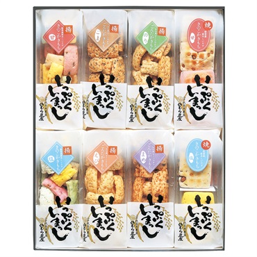 《能登関連》「のむら農産」豪華絢爛(かきもち8種詰合せ)