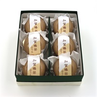 ｢御菓子処　美福｣加賀棒茶ぷりん ６個入【おまとめ便】