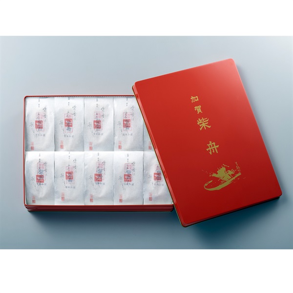 ｢柴舟小出｣柴舟 45枚(化粧缶入)【おまとめ便対象】