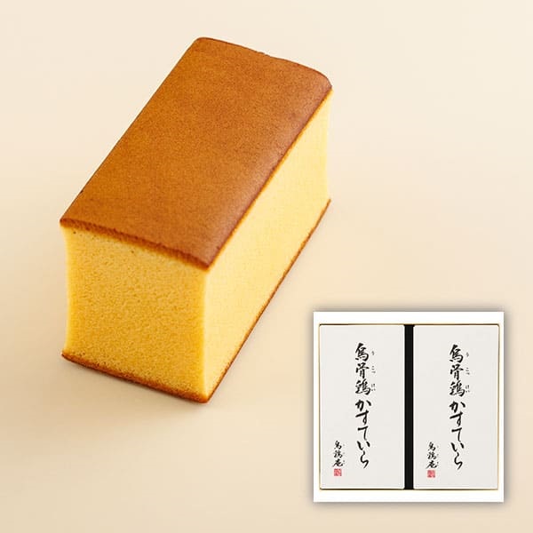 烏鶏庵烏骨鶏かすていらセット（弔事用）