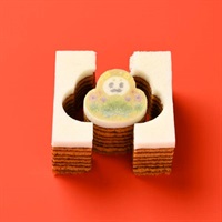 「まめや金澤萬久」型抜きひゃくまんバ～ム(塩キャラメル味)【おまとめ便対象】