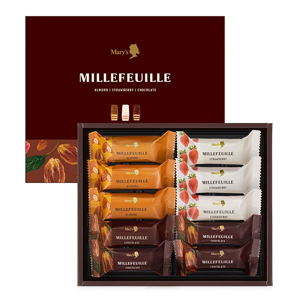 メリーチョコレート｣ミルフィーユ(10個入)｜百万石百貨店オンライン