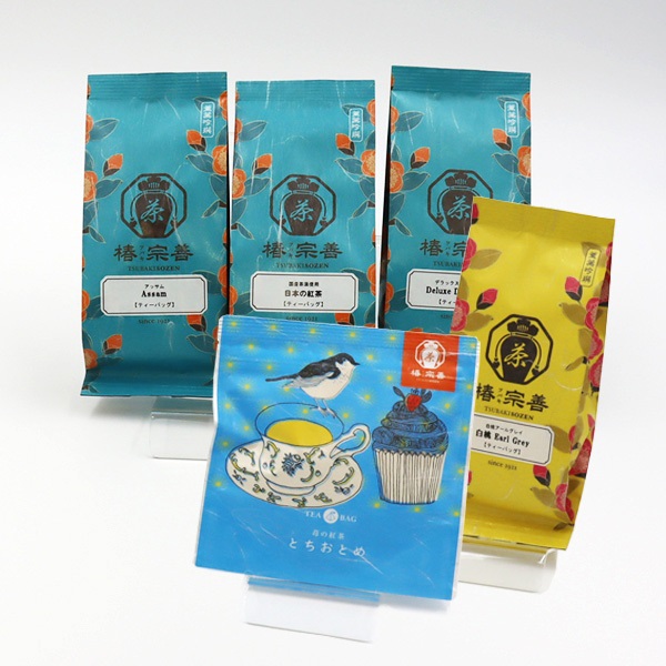 最大60％オフ！ 椿宗善 紅茶 秋りんご紅茶 ティーバッグ 新品