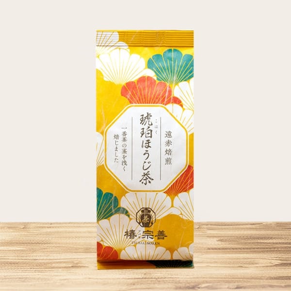「椿宗善」琥珀ほうじ茶(リーフ)【おまとめ便対象】