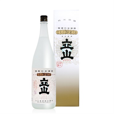 ｢立山酒造｣〈立山〉兵庫山田錦 純米吟醸  (1.8L / 爽酒)