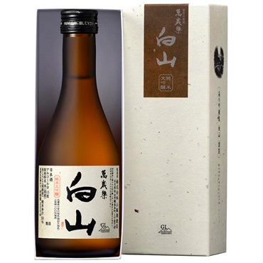 ｢小堀酒造店｣〈萬歳楽 白山〉純米大吟醸 (300mL / 薫酒)【おまとめ便対象】