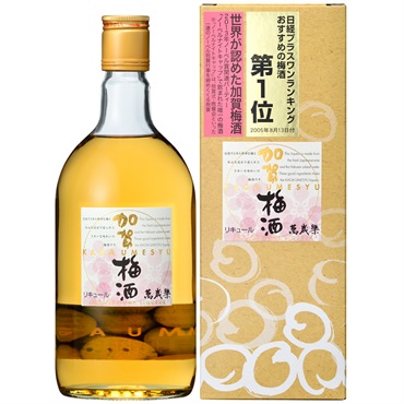 ｢小堀酒造店｣〈萬歳楽　加賀梅酒〉(720mL)