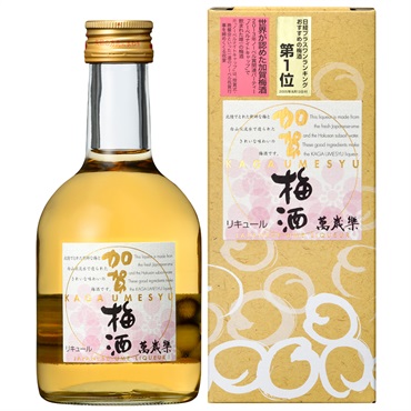 ｢小堀酒造店｣〈萬歳楽 加賀梅酒〉(300mL)【おまとめ便対象】