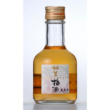 ｢小堀酒造店｣〈萬歳楽　加賀梅酒〉(180mL)