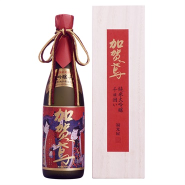 ｢福光屋｣〈加賀鳶〉純米大吟醸 千日囲い 錦絵ラベル (720mL / 熟酒)