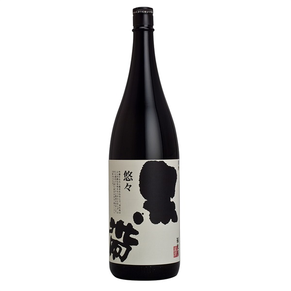 ｢福光屋｣〈黒帯〉悠々 特別純米 (1.8L / 醇酒)