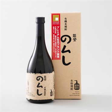 《能登応援》｢日本醗酵化成｣有機麦焼酎 能登のムし (720mL)【おまとめ便対象】【おまとめ便対象】