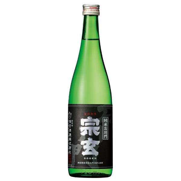 《能登応援》｢宗玄酒造」宗玄　純米　石川門(720mL)【おまとめ便対象】