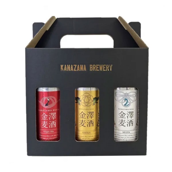 金澤ブルワリー」金澤麦酒ボトル缶3本セット【おまとめ便対象】｜百万