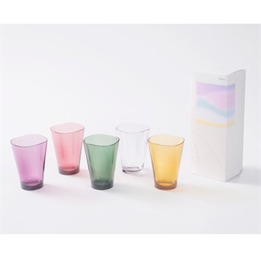 トライタン　ゆらぎタンブラー 5客組【容量：360ml】