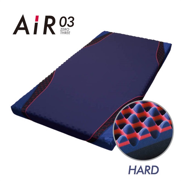 「西川」〈Air〉「エアー03」マットレス/HARD【カラー：ダークブルー】