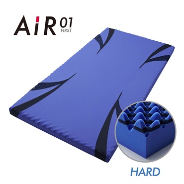 「西川」〈Air〉「エアー01」マットレス/HARD【カラー：ブルー】