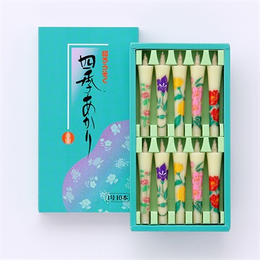 《能登応援》「高澤ろうそく」四季あかり1号アソート