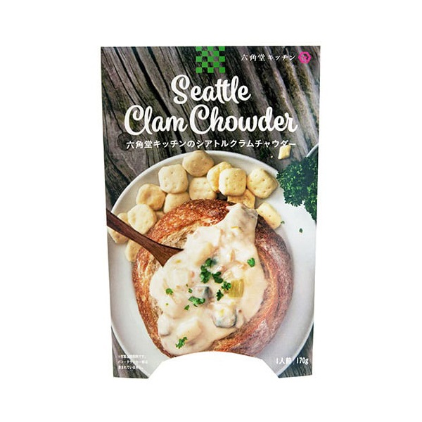 六角堂キッチンのシアトルクラムチャウダー｜百万石百貨店