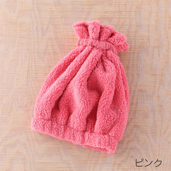 ウチノ」とってもよく吸う 〈ごくふわ〉ヘアキャップ【カラー